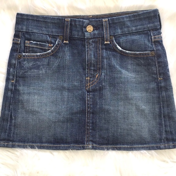 Citizens Of Humanity Denim Skirt. Size 24 - Picture 2 of 7